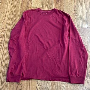 Urban Pipeline XL burgundy long sleeve